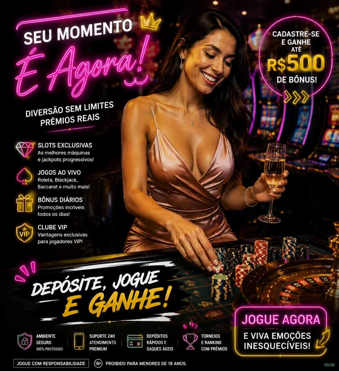 Vantagens Cassino ao Vivo